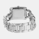 Buy Shop Michael Kors Emery Three Hand Silver Dial Silver Steel Strap Watch For Women - MK7299 USA Online