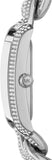 Buy Shop Michael Kors Emery Three Hand Silver Dial Silver Steel Strap Watch For Women - MK7299 USA Online