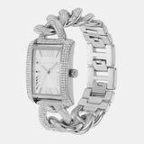 Buy Shop Michael Kors Emery Three Hand Silver Dial Silver Steel Strap Watch For Women - MK7299 USA Online