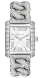 Buy Shop Michael Kors Emery Three Hand Silver Dial Silver Steel Strap Watch For Women - MK7299 USA Online