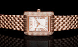 Buy Shop Michael Kors Emery Three-Hand White Dial Rose Gold Steel Strap Watch for Women - MK4743 USA Online