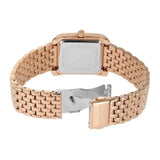 Buy Shop Michael Kors Emery Three-Hand White Dial Rose Gold Steel Strap Watch for Women - MK4743 USA Online