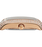 Buy Shop Michael Kors Emery Three-Hand White Dial Rose Gold Steel Strap Watch for Women - MK4743 USA Online