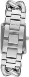 Buy Shop Michael Kors Emery Three Hand White Dial Silver Steel Strap Watch For Women - MK7438 USA Online
