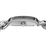 Buy Shop Michael Kors Emery Three Hand White Dial Silver Steel Strap Watch For Women - MK7438 USA Online
