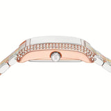 Buy Shop Michael Kors Emery Three-Hand White Dial Two Tone Steel Strap Watch for Women - MK4744 USA Online