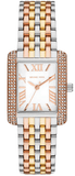 Buy Shop Michael Kors Emery Three-Hand White Dial Two Tone Steel Strap Watch for Women - MK4744 USA Online