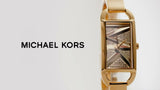 Buy Shop Michael Kors Empire Analog Gold Dial Gold Steel Strap Watch for Women - MK4840 USA Online
