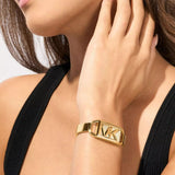 Buy Shop Michael Kors Empire Analog Gold Dial Gold Steel Strap Watch for Women - MK4840 USA Online