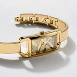 Buy Shop Michael Kors Empire Analog Gold Dial Gold Steel Strap Watch for Women - MK4840 USA Online