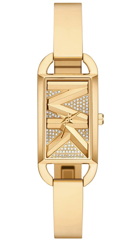 Buy Shop Michael Kors Empire Analog Gold Dial Gold Steel Strap Watch for Women - MK4840 USA Online