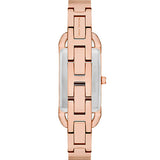 Buy Shop Michael Kors Empire Pavé Analog Rose Gold Dial Rose Gold Steel Strap Watch for Women - MK4858 USA Online
