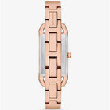 Buy Shop Michael Kors Empire Pavé Analog Rose Gold Dial Rose Gold Steel Strap Watch for Women - MK4858 USA Online