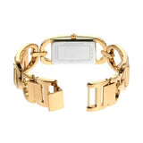 Buy Shop Michael Kors Empire Three Hand Gold Dial Gold Steel Strap Watch For Women - MK7406 USA Online