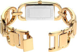 Buy Shop Michael Kors Empire Three Hand Gold Dial Gold Steel Strap Watch For Women - MK7406 USA Online
