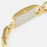 Buy Shop Michael Kors Empire Three Hand Gold Dial Gold Steel Strap Watch For Women - MK7406 USA Online