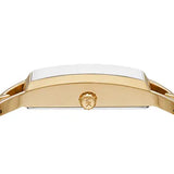 Buy Shop Michael Kors Empire Three Hand Gold Dial Gold Steel Strap Watch For Women - MK7406 USA Online