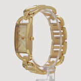 Buy Shop Michael Kors Empire Three Hand Gold Dial Gold Steel Strap Watch For Women - MK7406 USA Online