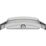 Buy Shop Michael Kors Empire Three-Hand Silver Dial Silver Steel Strap Watch for Women - MK4841 USA Online