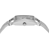 Buy Shop Michael Kors Empire Three-Hand Silver Dial Silver Steel Strap Watch for Women - MK4841 USA Online