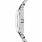 Buy Shop Michael Kors Empire Three-Hand Silver Dial Silver Steel Strap Watch for Women - MK4841 USA Online