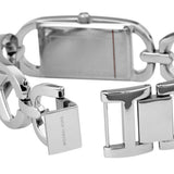 Buy Shop Michael Kors Empire Three Hand Silver Dial Silver Steel Strap Watch For Women - MK7407 USA Online
