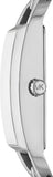 Buy Shop Michael Kors Empire Three Hand Silver Dial Silver Steel Strap Watch For Women - MK7407 USA Online