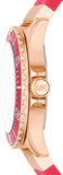 Buy Shop Michael Kors Everest Analog Rose Gold Dial Pink Silicone Strap Watch For Women - MK7359 USA Online