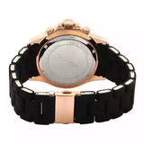 Buy Shop Michael Kors Everest Chronograph Black Dial Black Silicone Strap Watch For Men - MK9055 USA Online