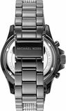 Buy Shop Michael Kors Everest Chronograph Black Dial Grey Steel Strap Watch For Women - MK6974 USA Online
