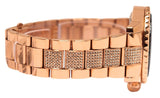 Buy Shop Michael Kors Everest Chronograph Black Dial Rose Gold Steel Strap Watch For Women - MK5875 USA Online