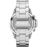 Buy Shop Michael Kors Everest Chronograph Black Dial Silver Steel Strap Watch For Men - MK8256 USA Online