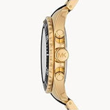 Buy Shop Michael Kors Everest Chronograph Black Dial Two Tone Steel Strap Watch For Men - MK8979 USA Online