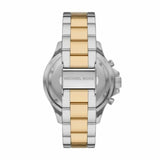 Buy Shop Michael Kors Everest Chronograph Black Dial Two Tone Steel Strap Watch For Women - MK7209 USA Online