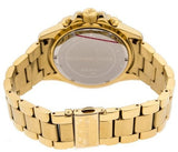 Buy Shop Michael Kors Everest Chronograph Blue Dial Gold Steel Strap Watch for Women - MK5754 USA Online