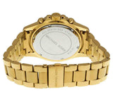 Buy Shop Michael Kors Everest Chronograph Blue Dial Gold Steel Strap Watch for Women - MK5754 USA Online