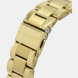 Buy Shop Michael Kors Everest Chronograph Blue Dial Gold Steel Strap Watch For Women - MK6971 USA Online