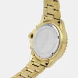Buy Shop Michael Kors Everest Chronograph Blue Dial Gold Steel Strap Watch For Women - MK6971 USA Online