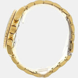Buy Shop Michael Kors Everest Chronograph Blue Dial Gold Steel Strap Watch For Women - MK6971 USA Online