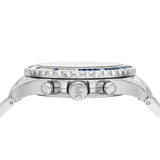 Buy Shop Michael Kors Everest Chronograph Blue Dial Silver Steel Strap Watch For Women - MK7237 USA Online