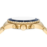 Buy Shop Michael Kors Everest Chronograph Blue Dial Two Tone Steel Strap Watch For Men - MK8978 USA Online