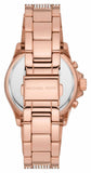 Buy Shop Michael Kors Everest Chronograph Crystals Rose Gold Dial Rose Gold Steel Strap Watch For Women - MK7235 USA Online