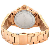 Buy Shop Michael Kors Everest Chronograph Crystals Rose Gold Dial Rose Gold Steel Strap Watch For Women - MK7235 USA Online