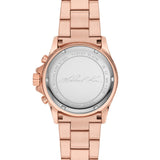 Buy Shop Michael Kors Everest Chronograph Crystals Rose Gold Dial Rose Gold Steel Strap Watch For Women - MK7235 USA Online