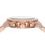 Buy Shop Michael Kors Everest Chronograph Crystals Rose Gold Dial Rose Gold Steel Strap Watch For Women - MK7235 USA Online
