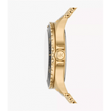 Buy Shop Michael Kors Everest Chronograph Gold Dial Gold Mesh Strap Watch For Men - MK9083 USA Online