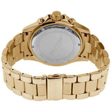 Buy Shop Michael Kors Everest Chronograph Gold Dial Gold Steel Strap Watch For Women - MK7210 USA Online