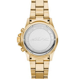 Buy Shop Michael Kors Everest Chronograph Gold Dial Gold Steel Strap Watch For Women - MK7210 USA Online