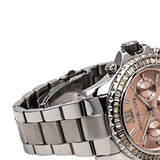 Buy Shop Michael Kors Everest Chronograph Gold Dial Silver Steel Strap Watch For Women - MK5870 USA Online
