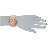 Buy Shop Michael Kors Everest Chronograph Rose Gold Dial Rose Gold Steel Strap Watch For Women - MK5755 USA Online